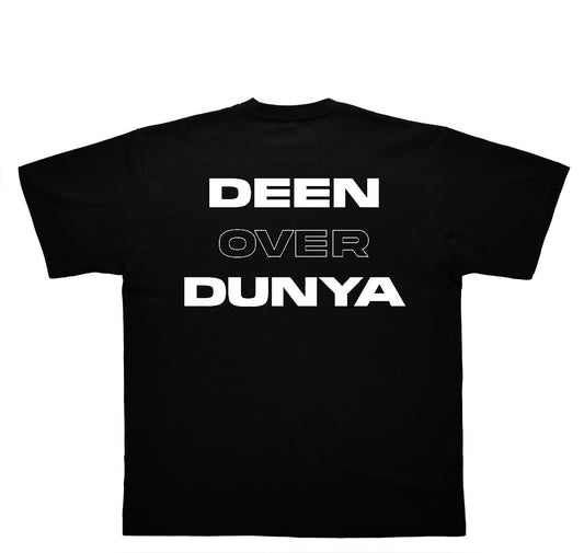 DEEN OVER DUNYA - Oversized T-Shirt