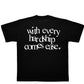 WITH EVERY HARD SHIP COMES EASE - Oversized T-Shirt